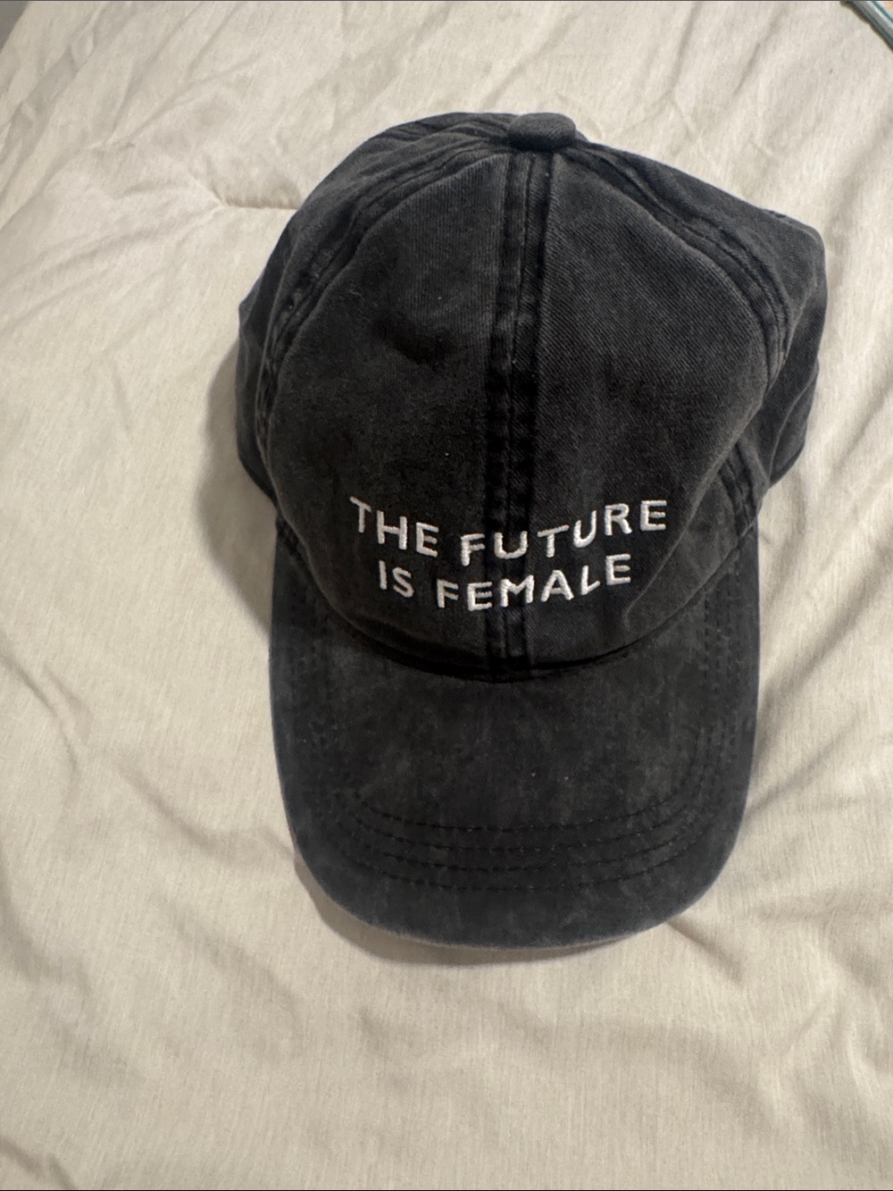 David and Young Black Cap "The Future Is Female"